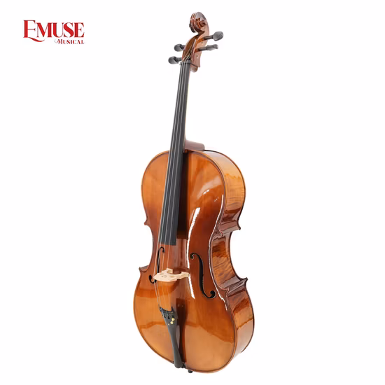 Nouveauté dernière conception solide érable étudiant Antique violoncelle avec flamme